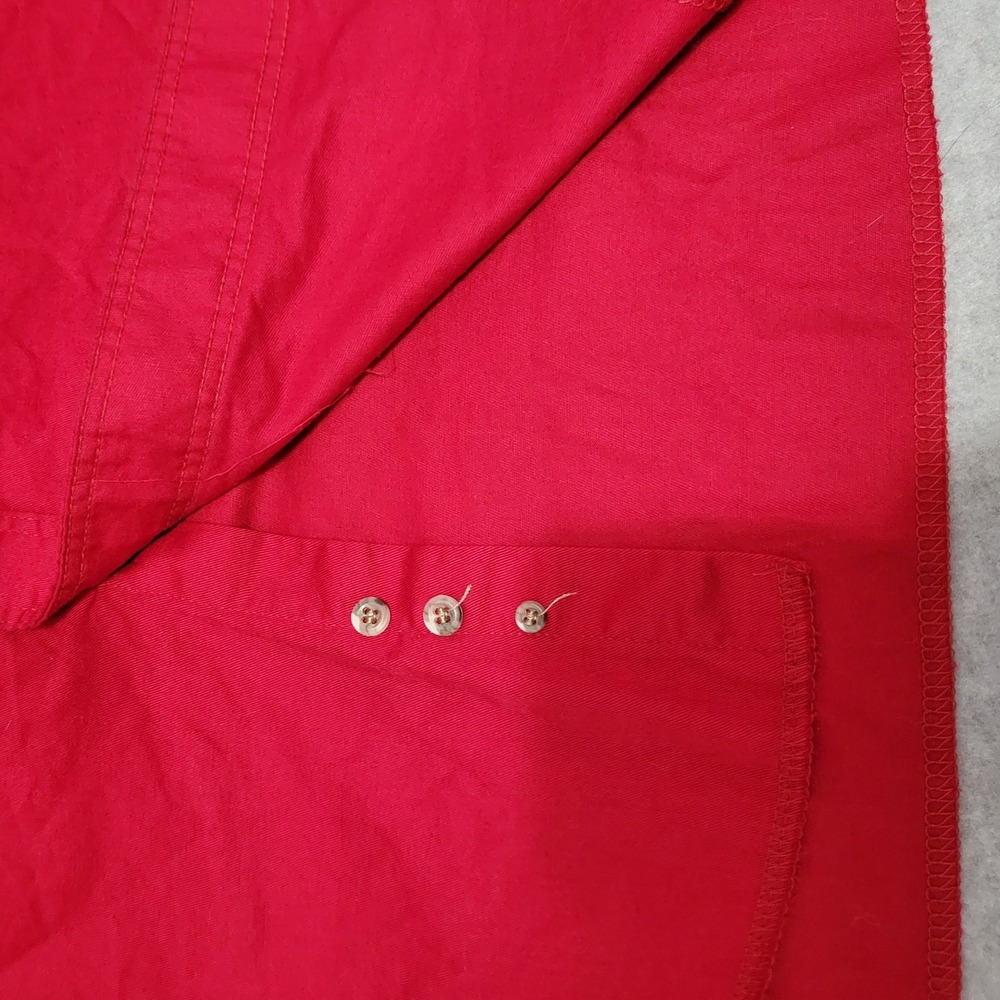 Vintage Wrangler Big Man X-Long Tails Red Shirt 18-36 BIG - Picture 5 of 14